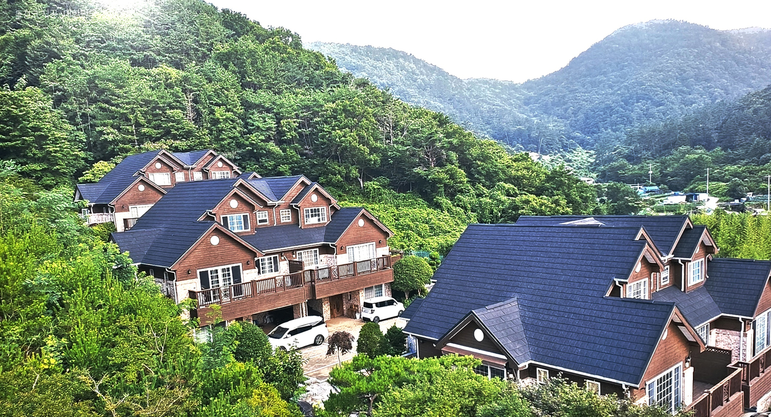 돌징크 시공 전경